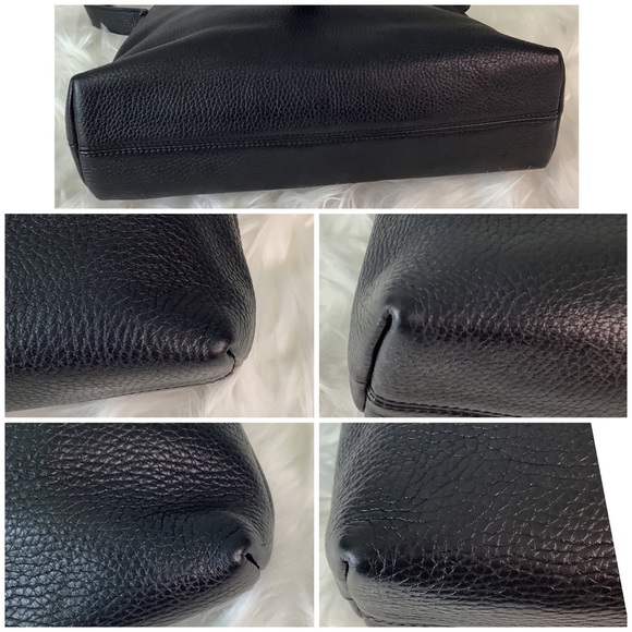 🛍BURBERRY LONDON Black Leather Shoulder Bag🛍 - Picture 8 of 10